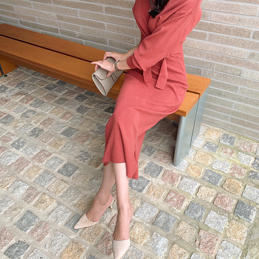 데일리 스웨이드 뾰족코 스틸레토 뮬 2col 7cm 상세 이미지 14