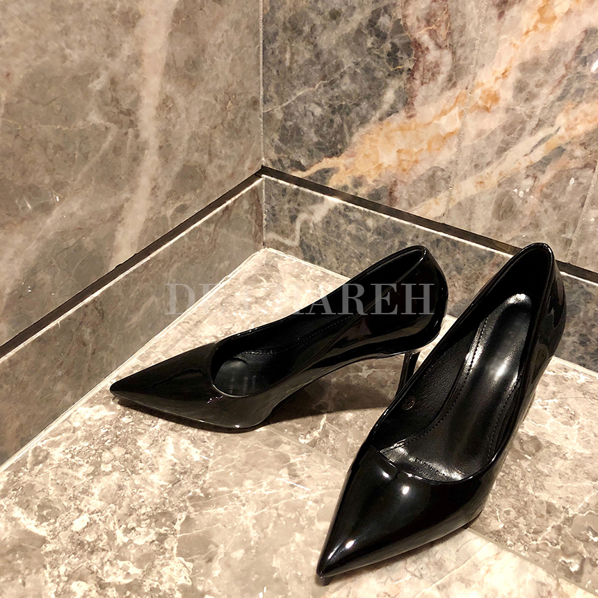 소장 필수 / 에나멜 크링크 뾰족코 스틸레토힐 구두 8cm 상세 이미지 20