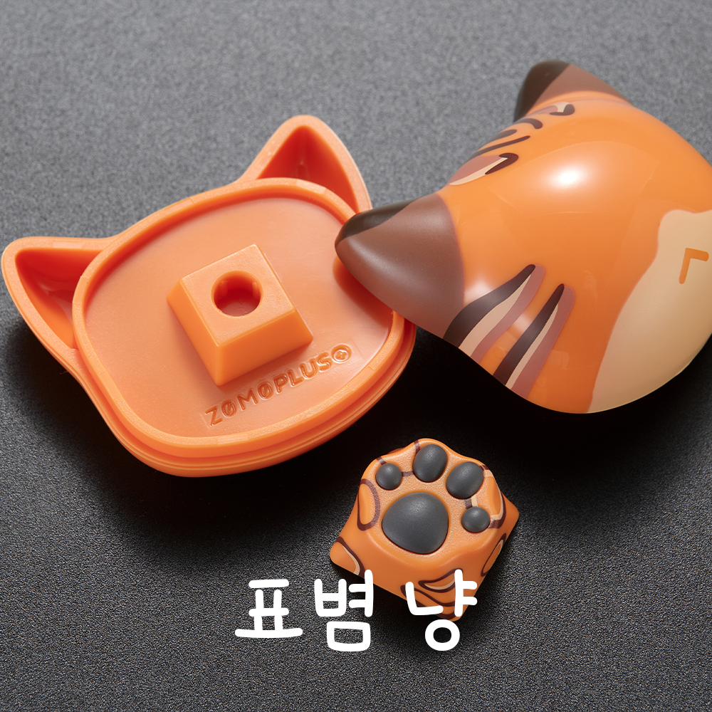 쿠슝 ZOMO 고양이 발 키캡 아티산 포인트 키캡 기계식 키보드