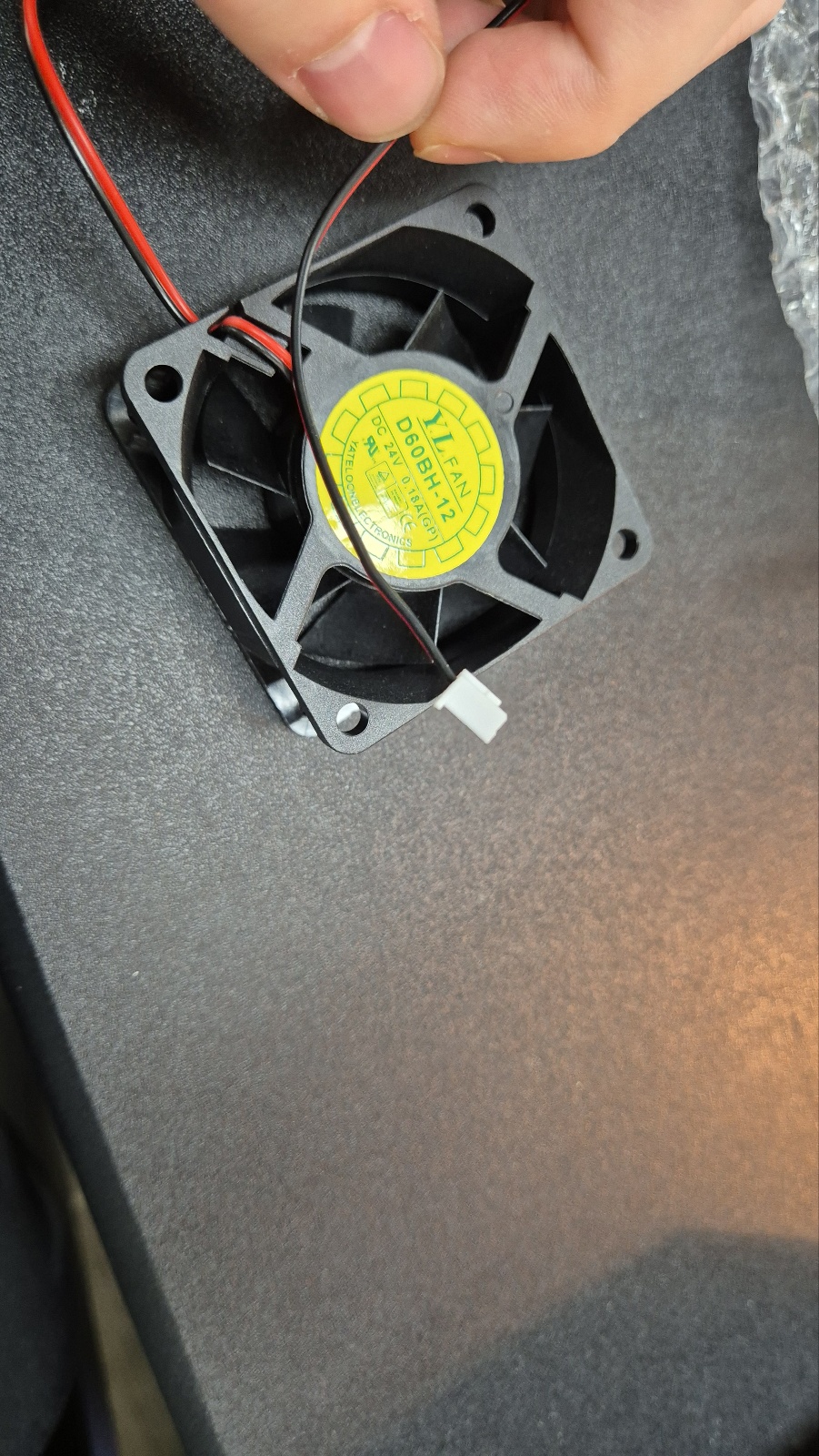 YL D60BH-12 냉각팬
