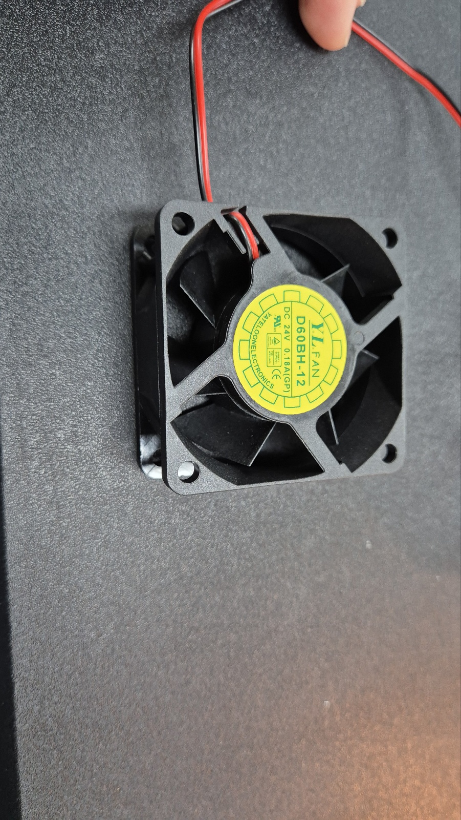 YL D60BH-12 냉각팬