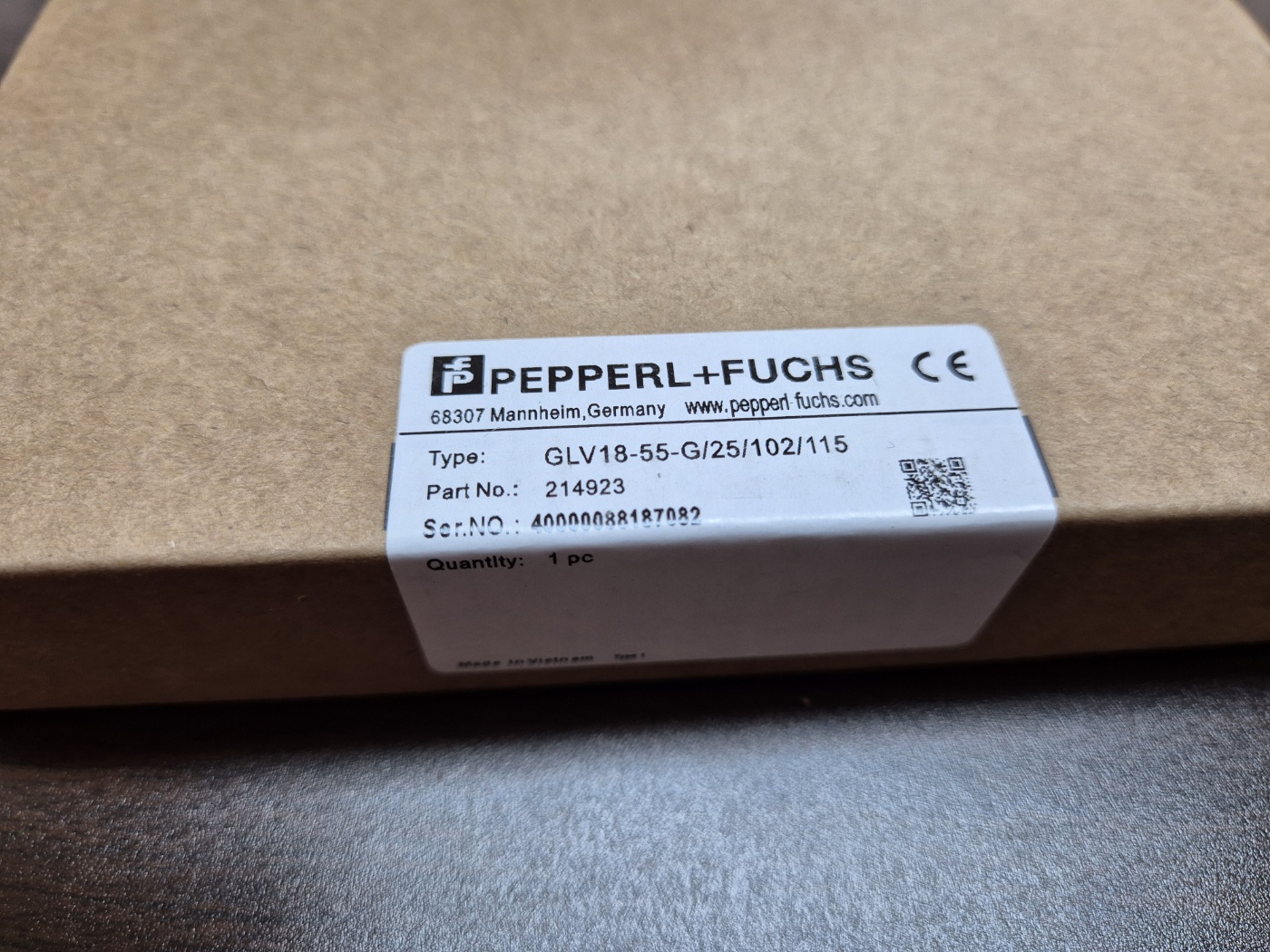pepperl+fuchs GLV18-55-G/25/102/115 센서