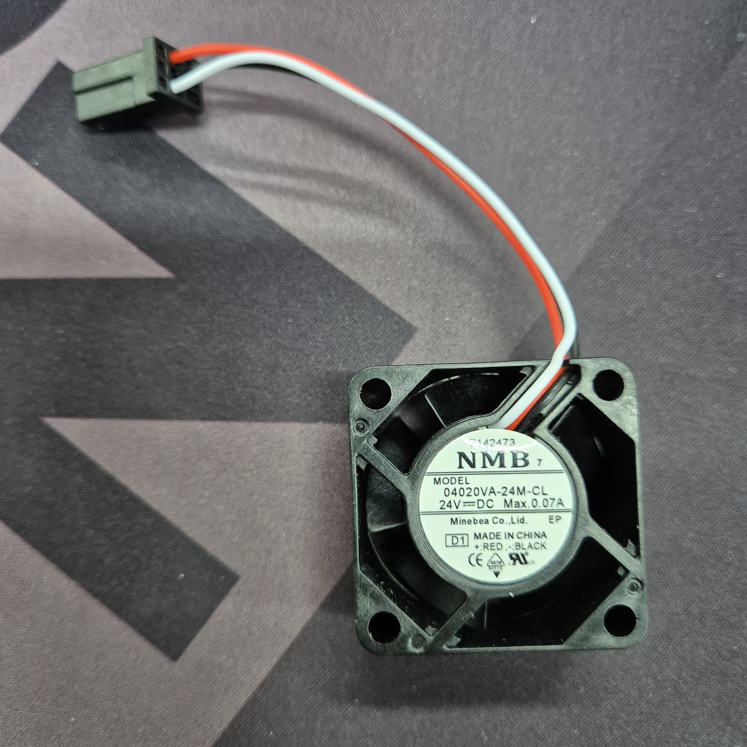NMB FANUC 쿨러 04020VA 24M CL 3선 냉각팬 DC24