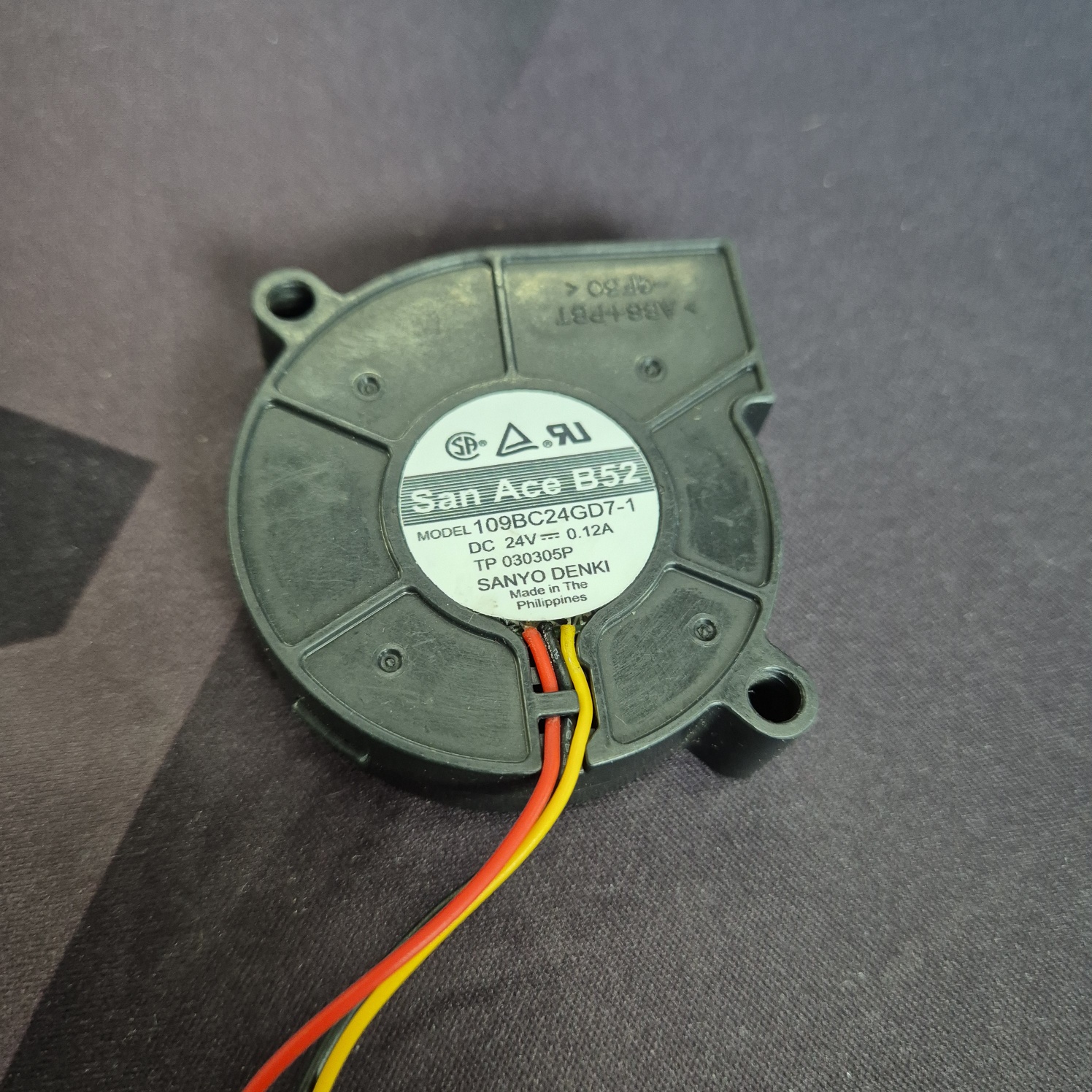 SANYO DENKI 블로워 쿨링 냉각 팬 109BC24GD7-1 dc24v