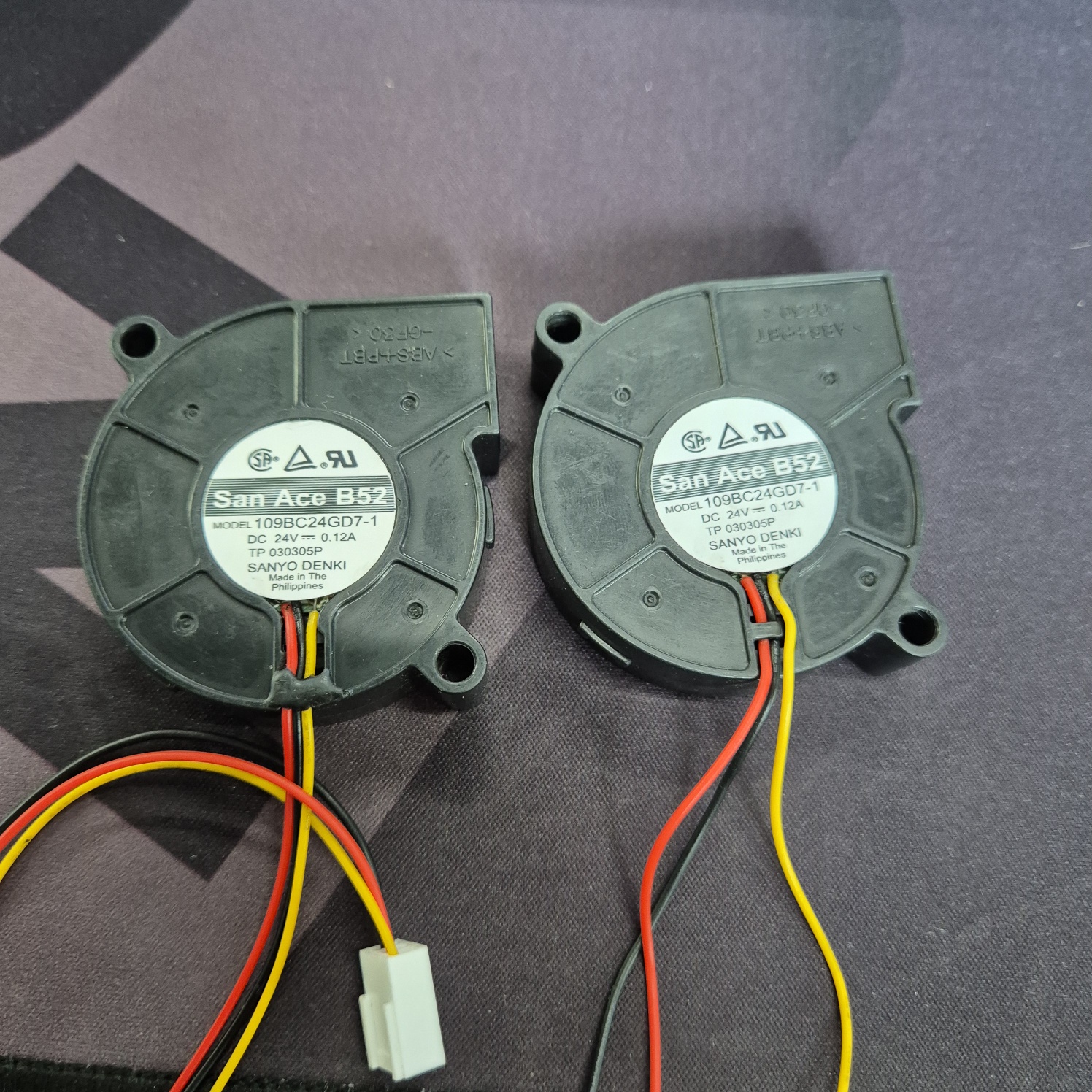 SANYO DENKI 블로워 쿨링 냉각 팬 109BC24GD7-1 dc24v