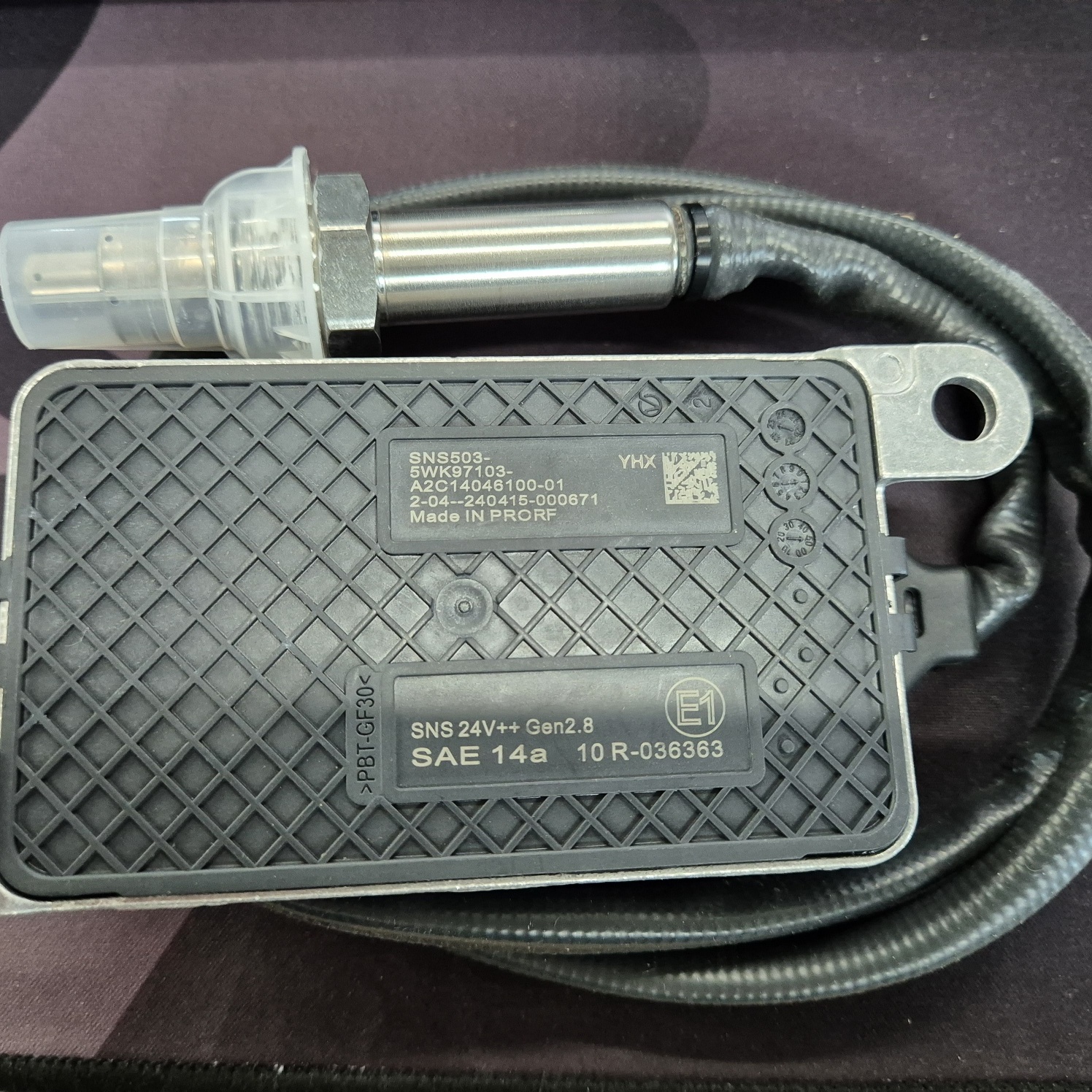 NOX 산화물 질소 센서 5WK97103 10R 036363 A2C14046100-01