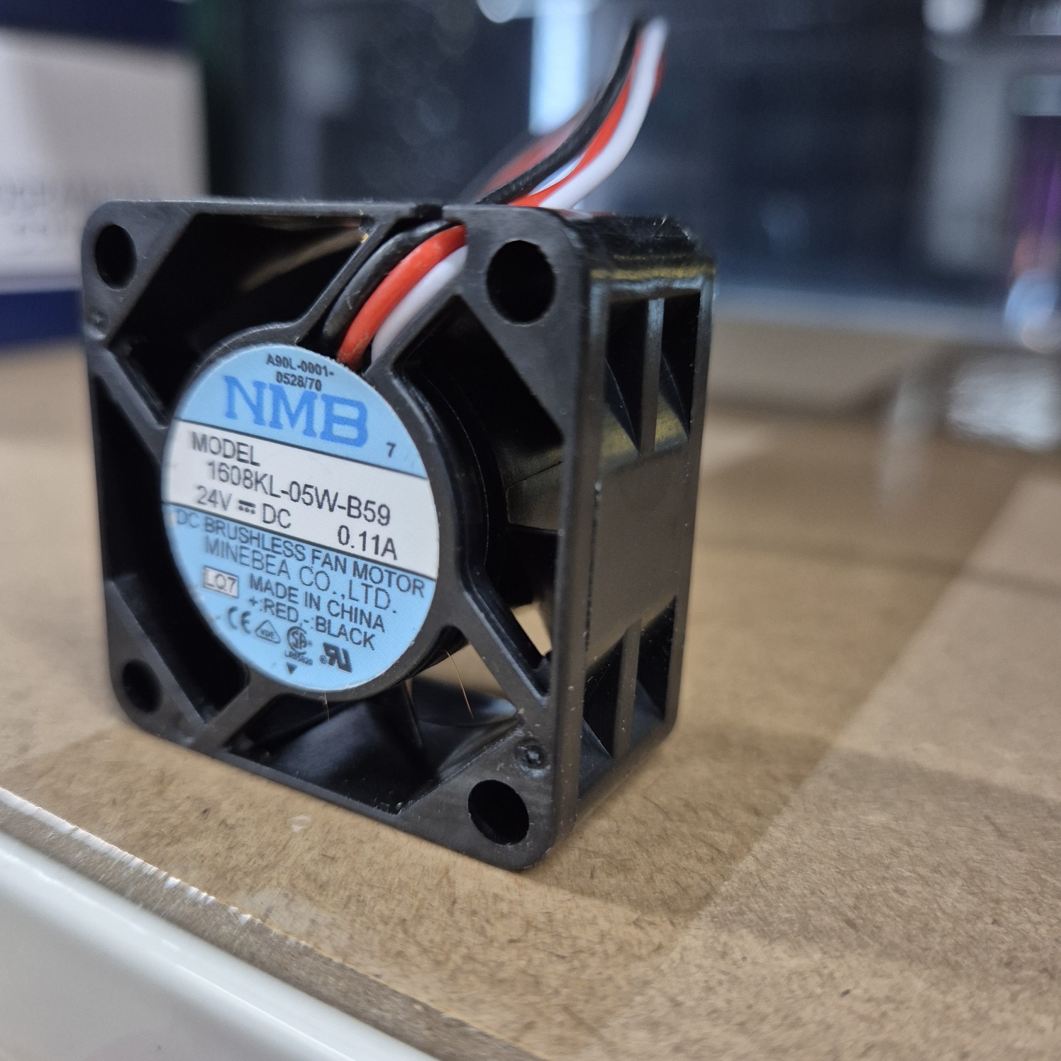 FANUC NMB 쿨러 1608KL 05W B59 쿨링 냉각 팬 24V 0.11A