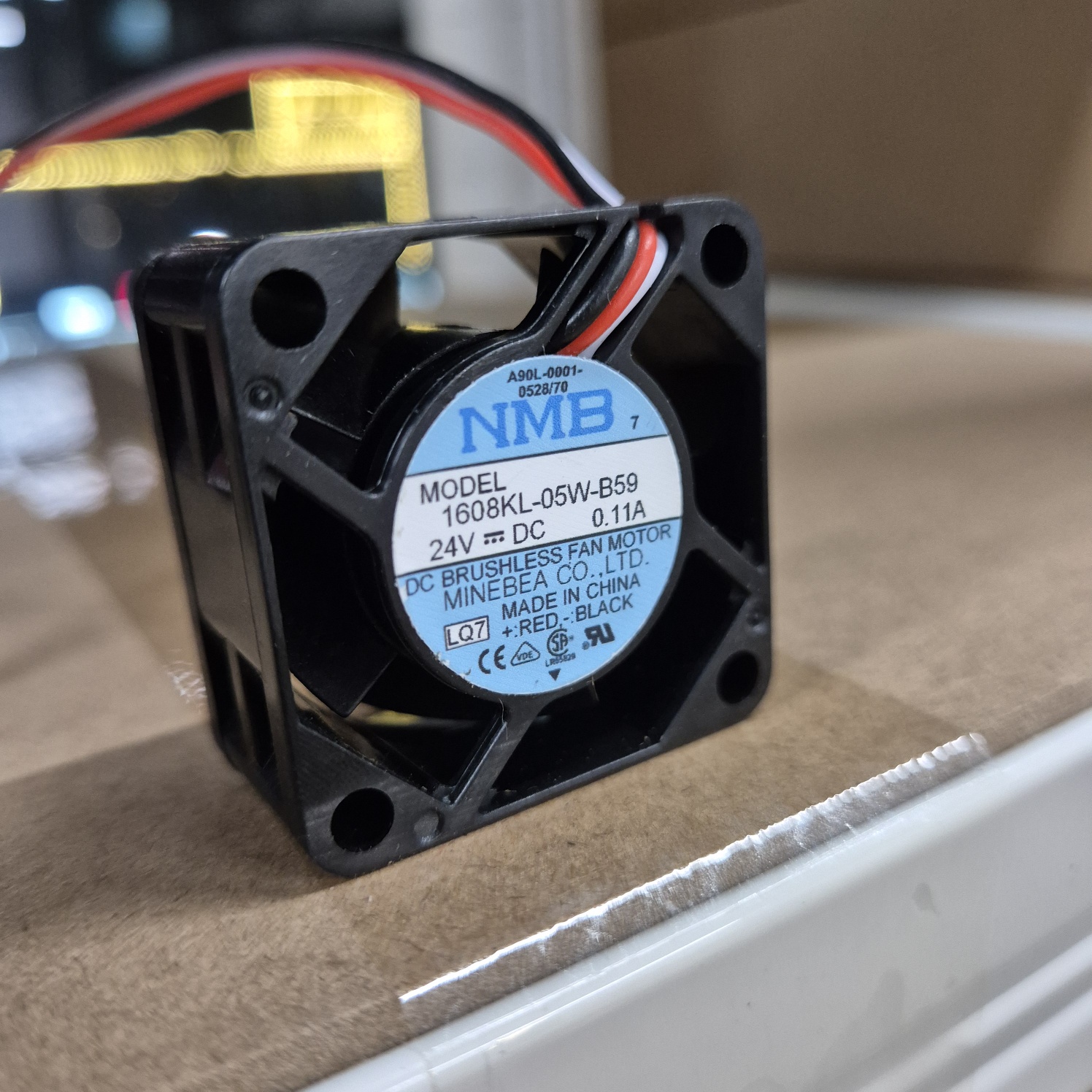 FANUC NMB 쿨러 1608KL 05W B59 쿨링 냉각 팬 24V 0.11A