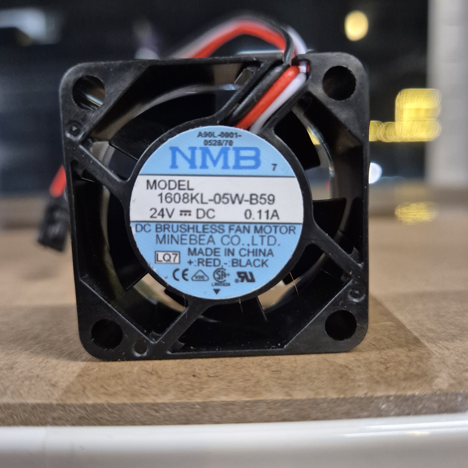 FANUC NMB 쿨러 1608KL 05W B59 쿨링 냉각 팬 24V 0.11A