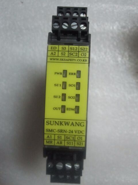 선광전자 안전 컨트롤러 SMC-SRN24VDC-P SMC-SRN24VDC-E 국산