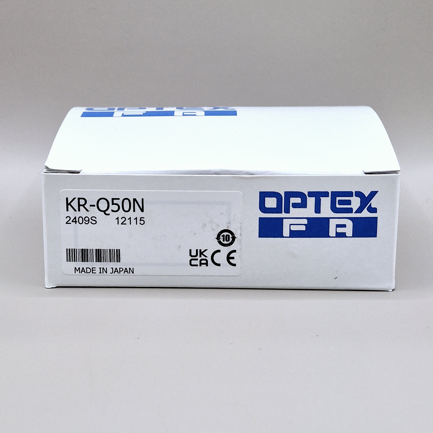 OPTEX 오리지널 KR-Q50N 광전 센서 투명체 감지 적색LED