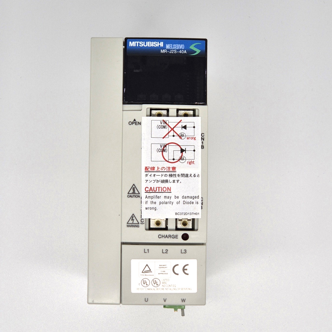 미쓰비시 MR-J2S-40A 서보 앰프 드라이브 제어 Mitsubishi Servo