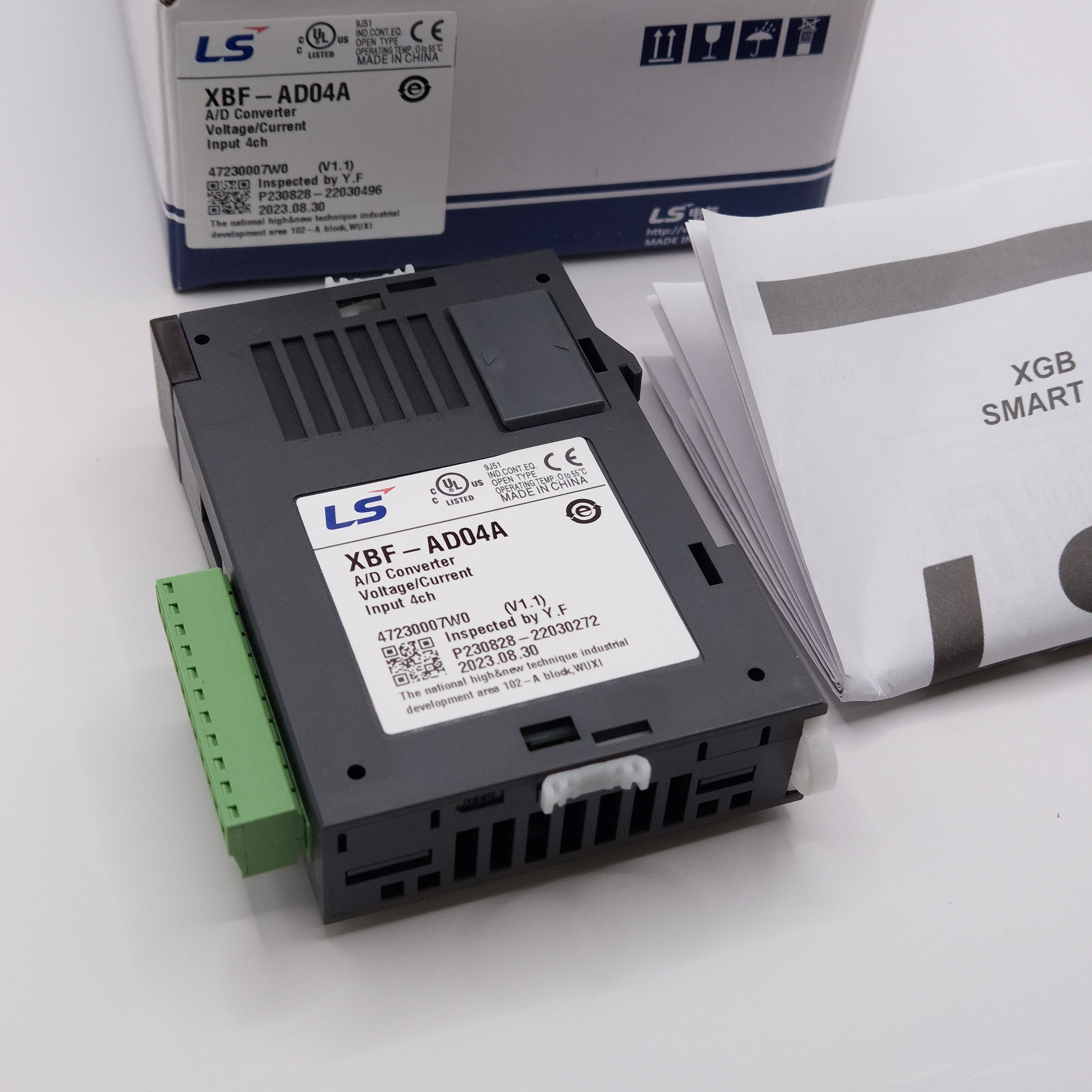 LS일렉트릭 XBF-AD04A 아날로그 입력 모듈 PLC