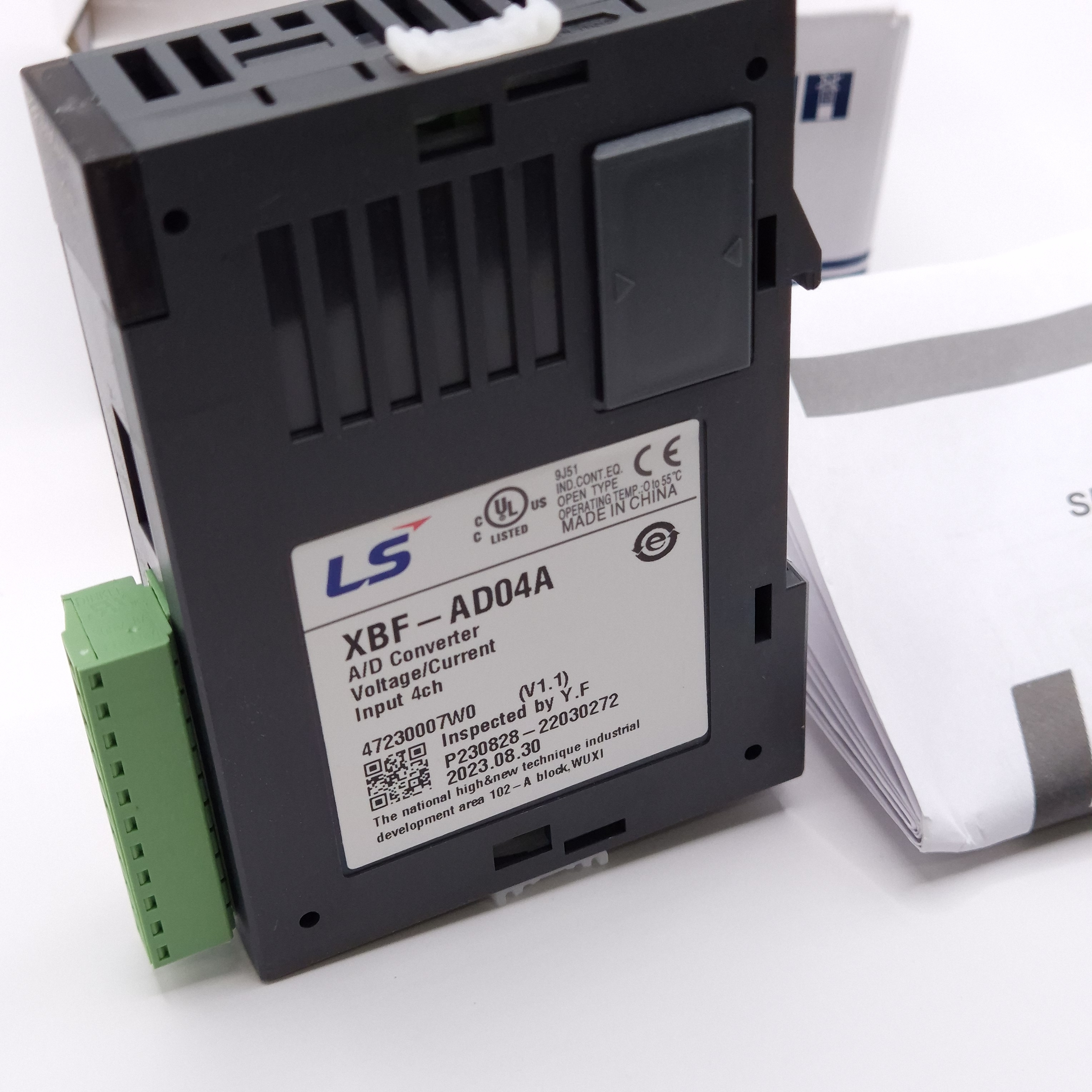 LS일렉트릭 XBF-AD04A 아날로그 입력 모듈 PLC