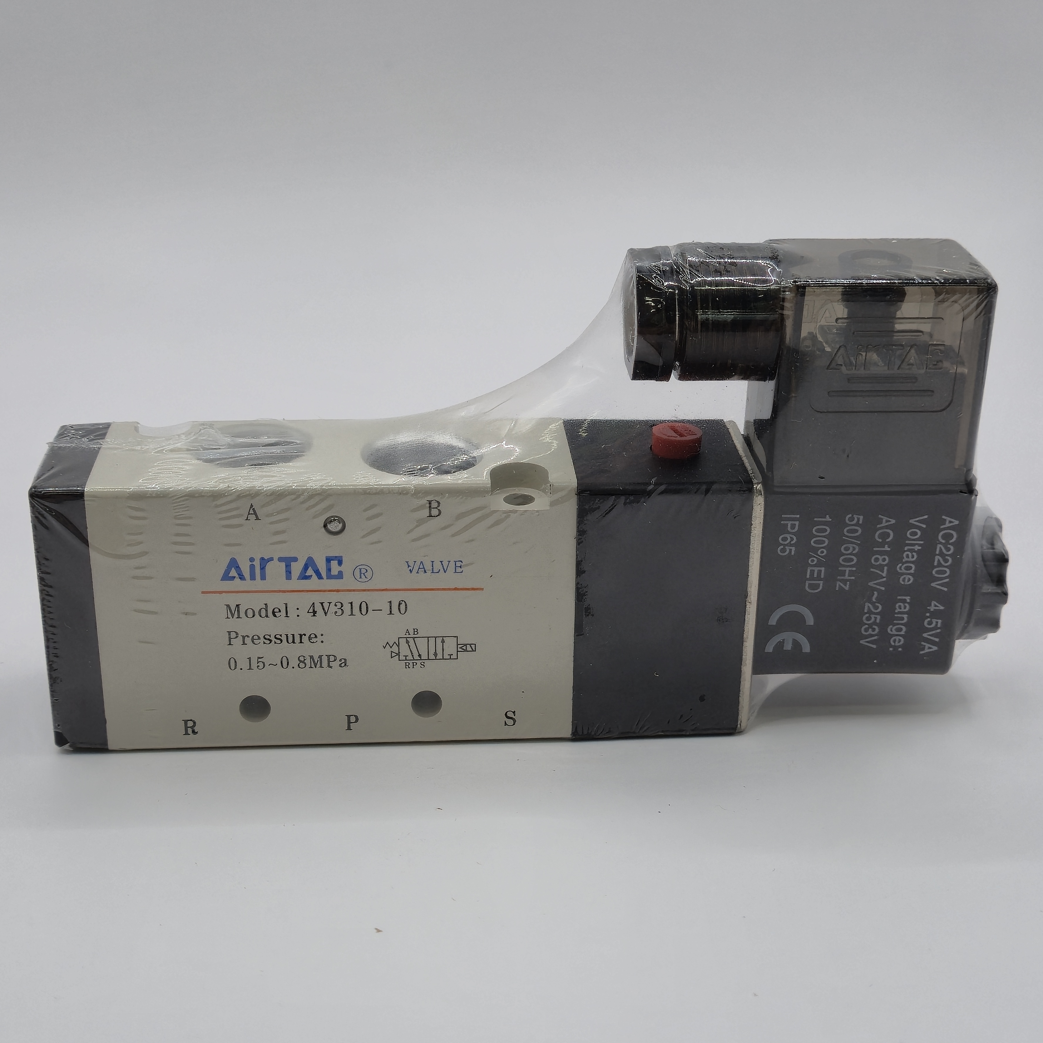 AIRTAC 4V310-10 AC220V 3/8인치 솔레노이드 밸브