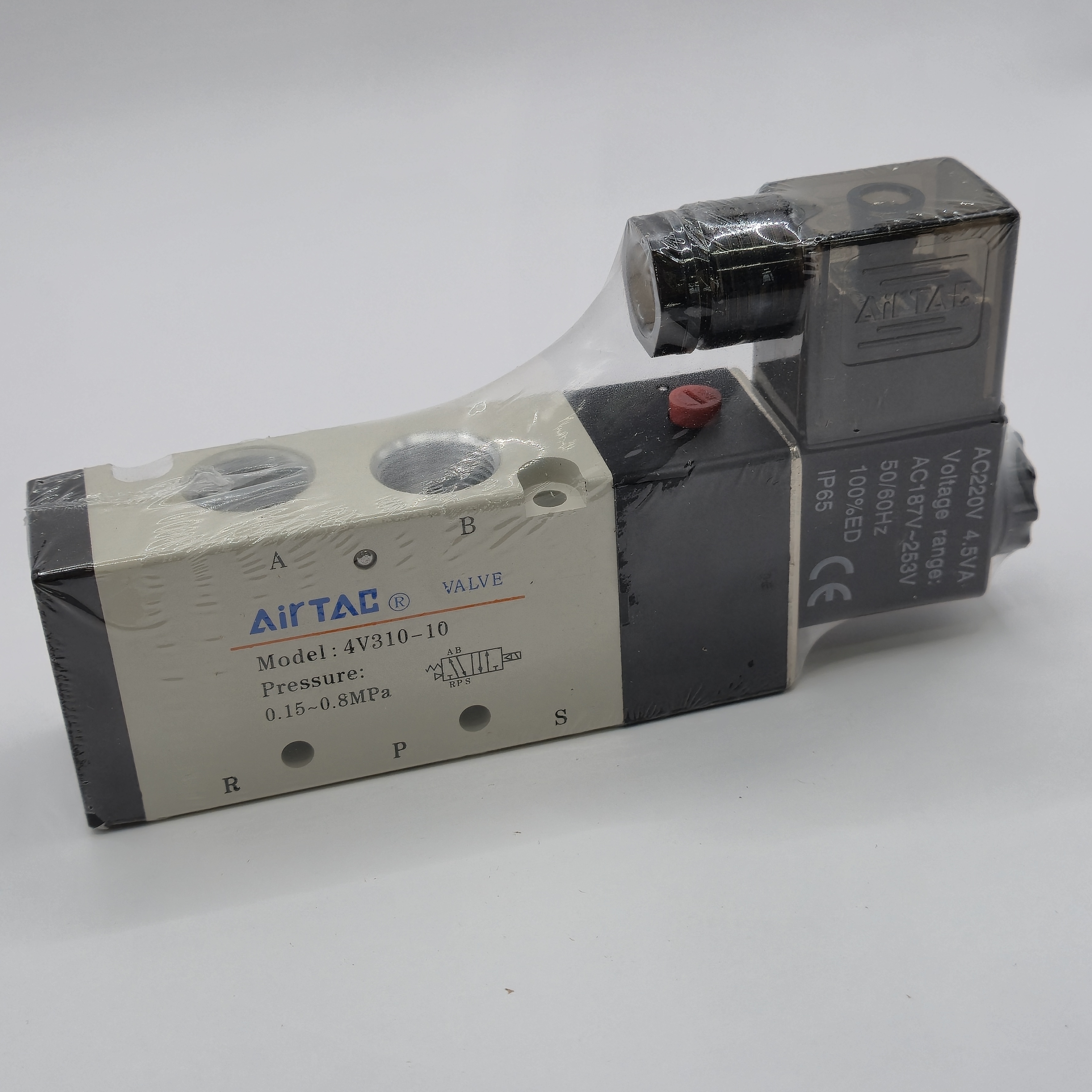 AIRTAC 4V310-10 AC220V 3/8인치 솔레노이드 밸브