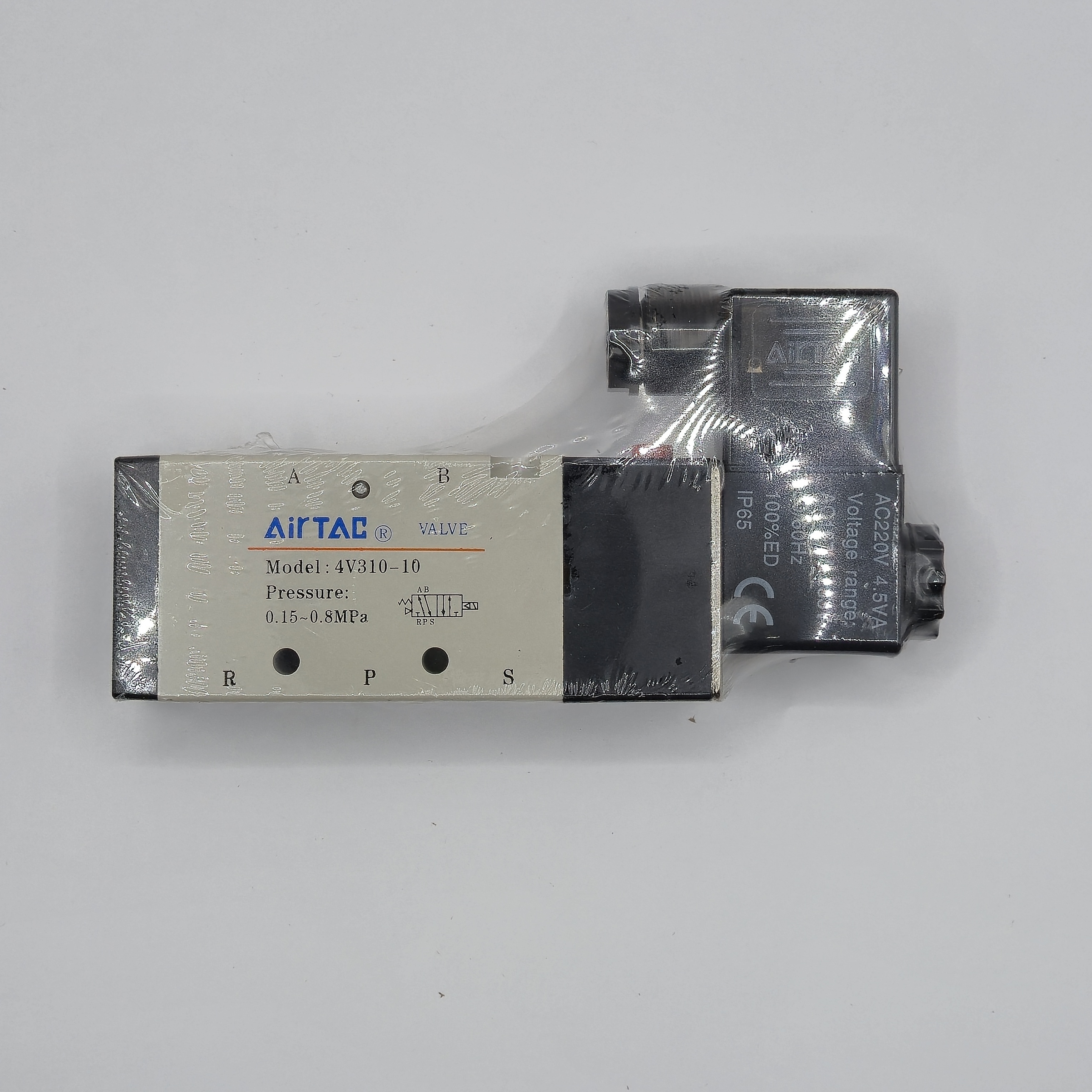 AIRTAC 4V310-10 AC220V 3/8인치 솔레노이드 밸브