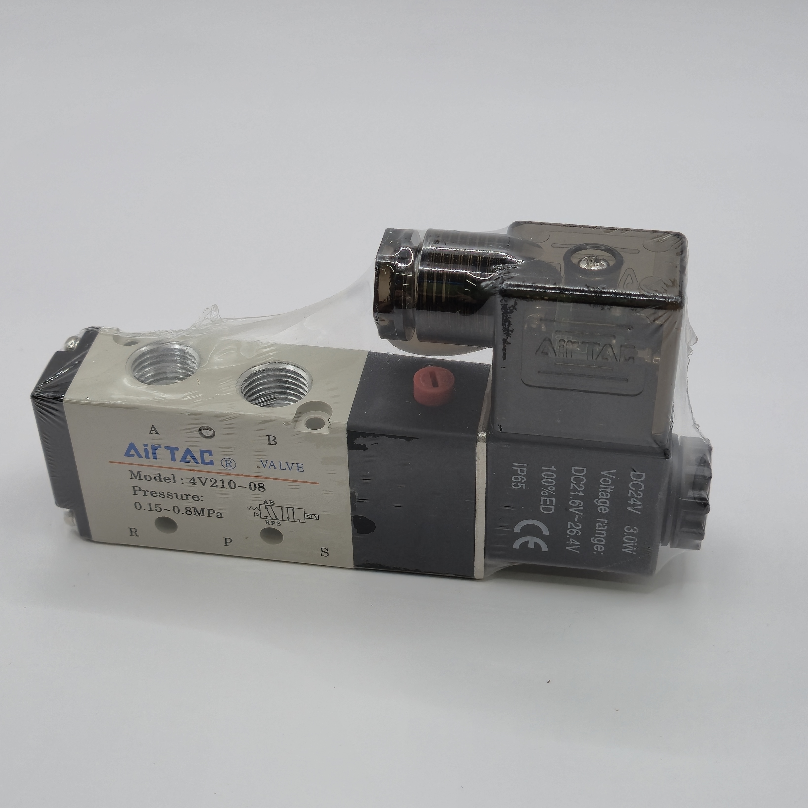 AIRTAC 4V210-08 DC24V 1/4인치 솔레노이드 밸브