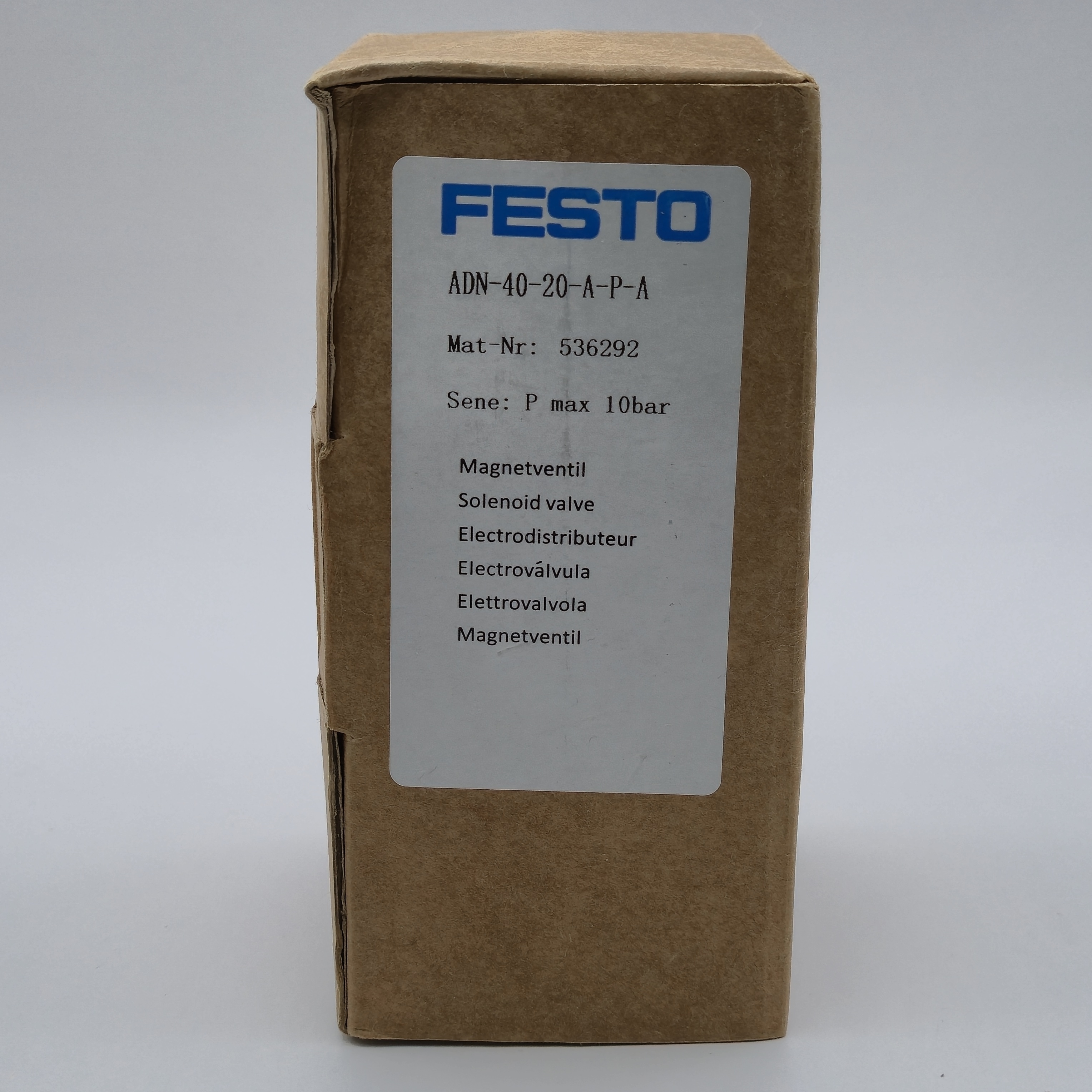 FESTO ADN-40-20-A-P-A 스트로크 20MM 공압 실린더