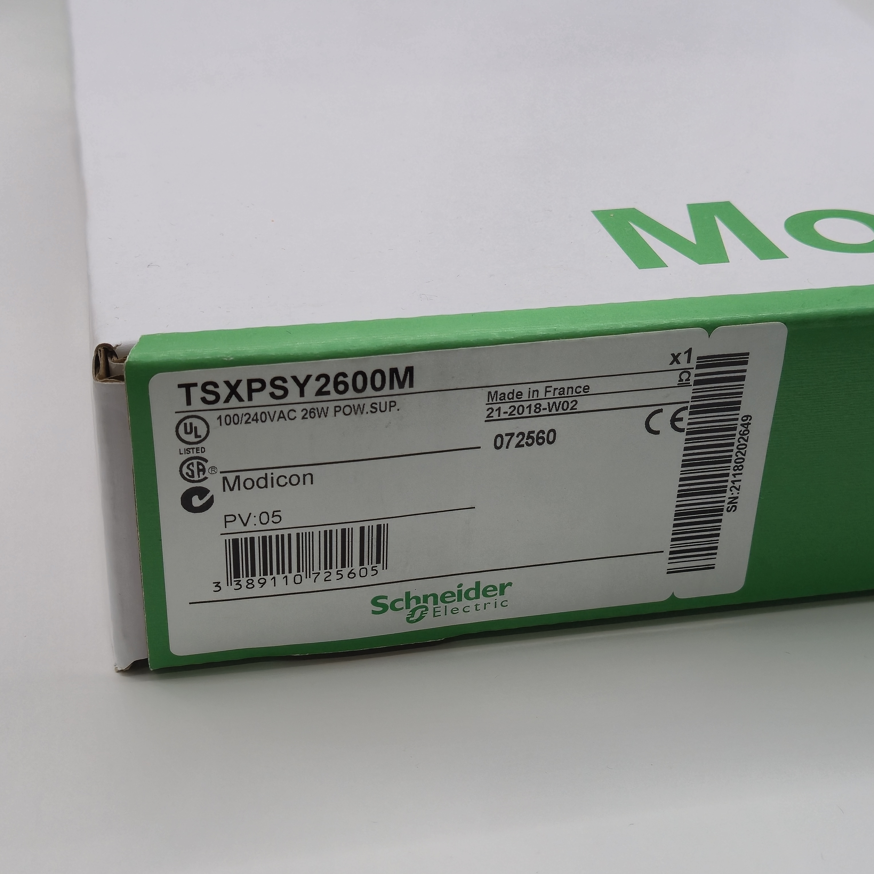 Schneider TSXPSY2600M 전원공급장치 26W Power Supply