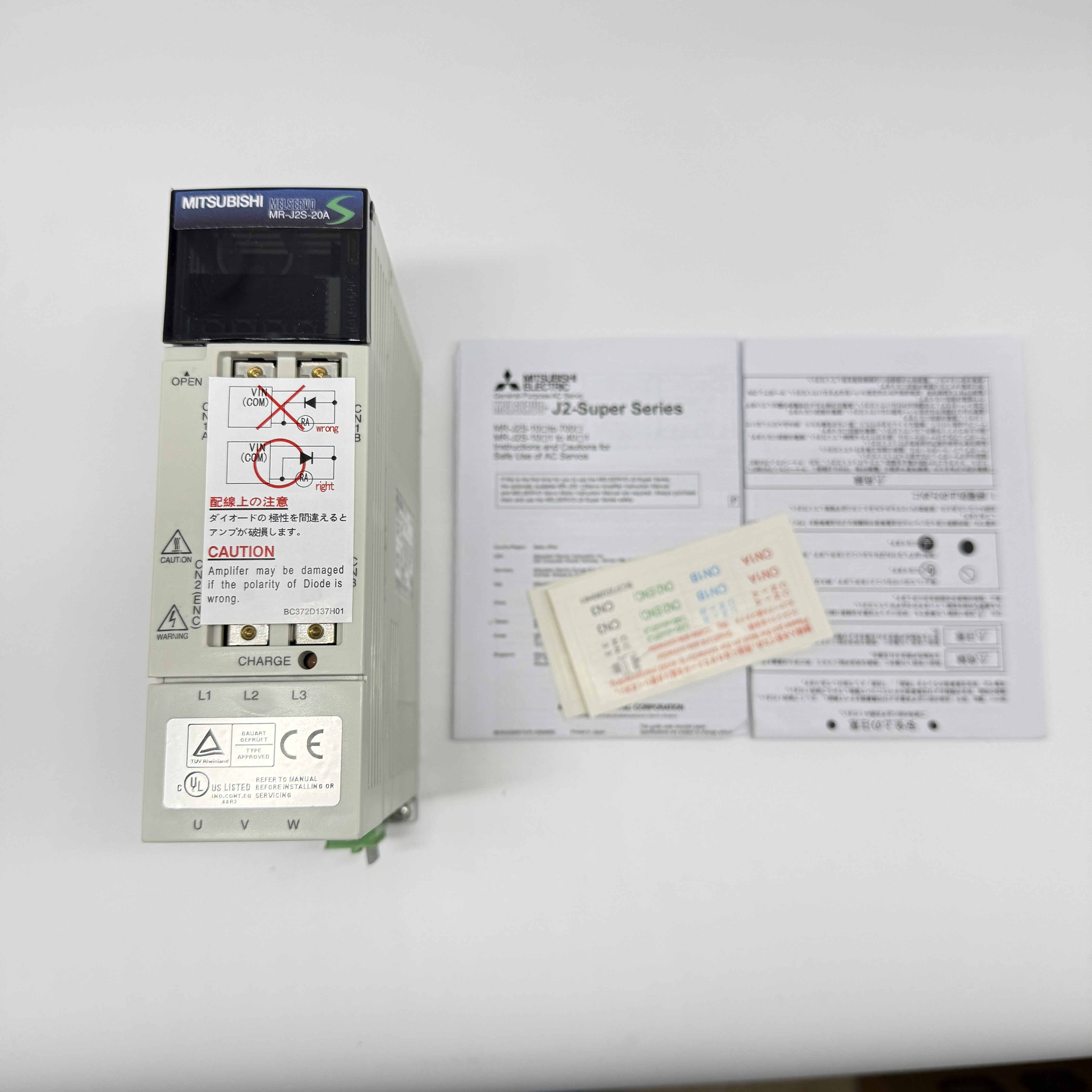 미쓰비시 MR-J2S-20A 서보앰프 고성능 드라이브 Mitsubishi
