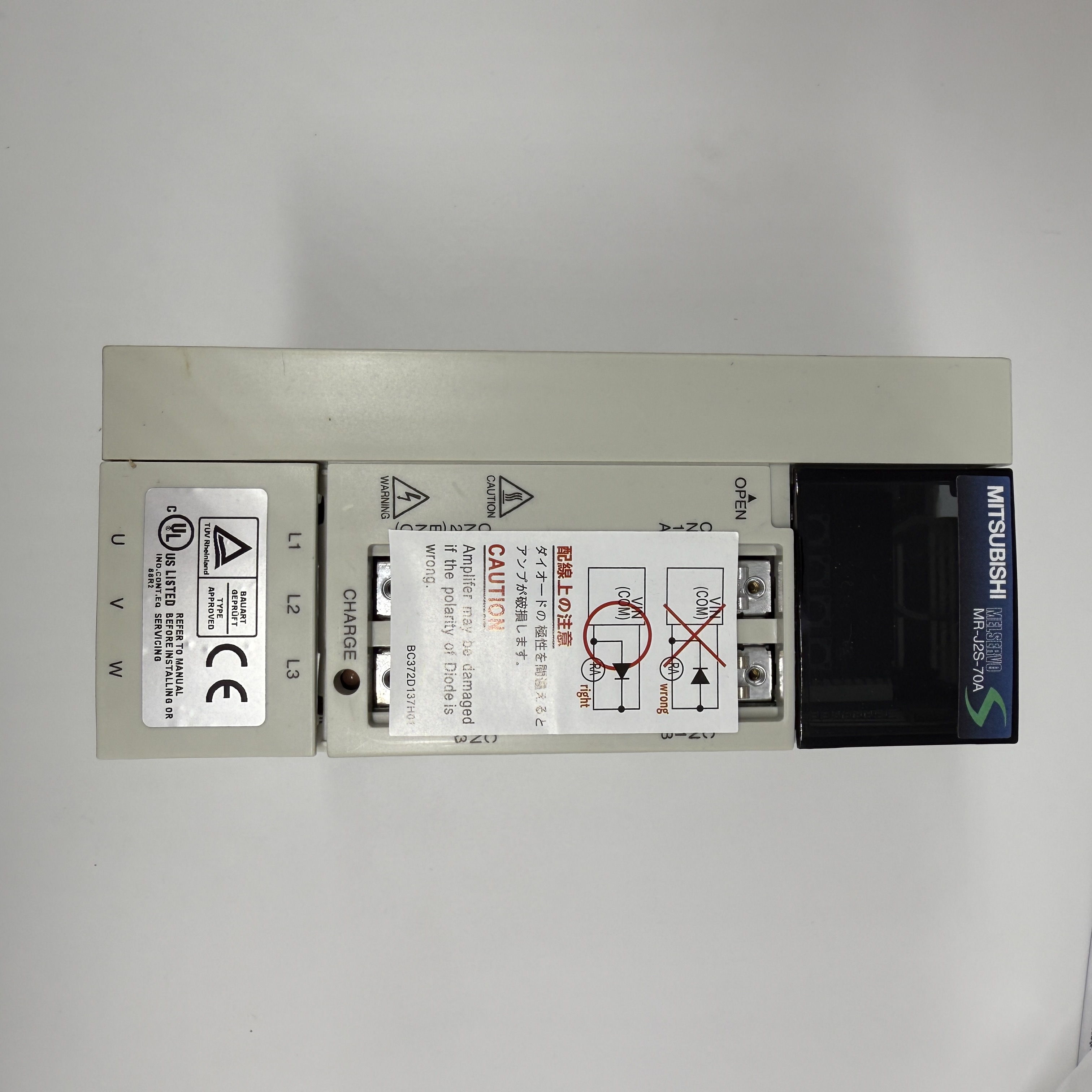 미쓰비시 MR-J2S-70A 서보앰프 고성능 드라이브 Mitsubishi
