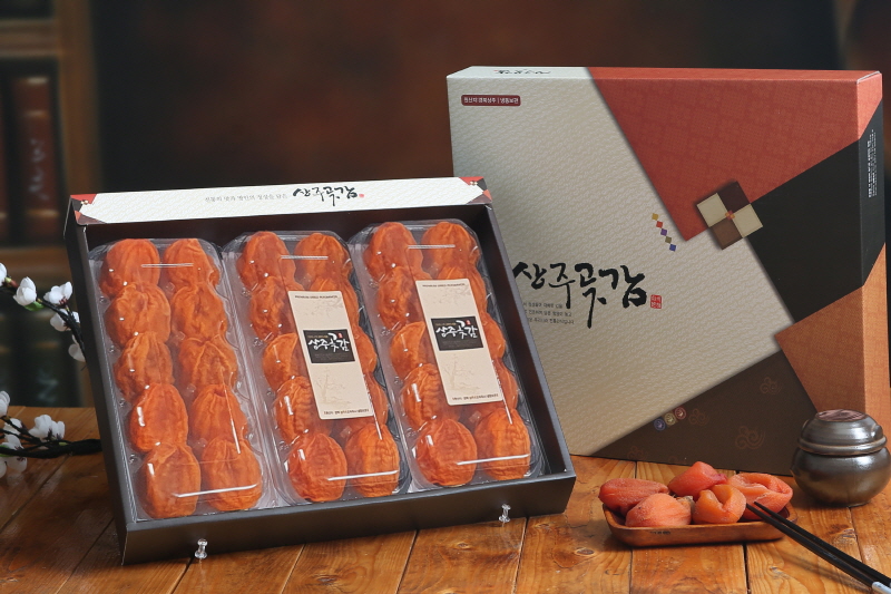 상주곶감 선물세트 반건시 대과 30과 1.8Kg 설날 구정 명절선물 꽃감