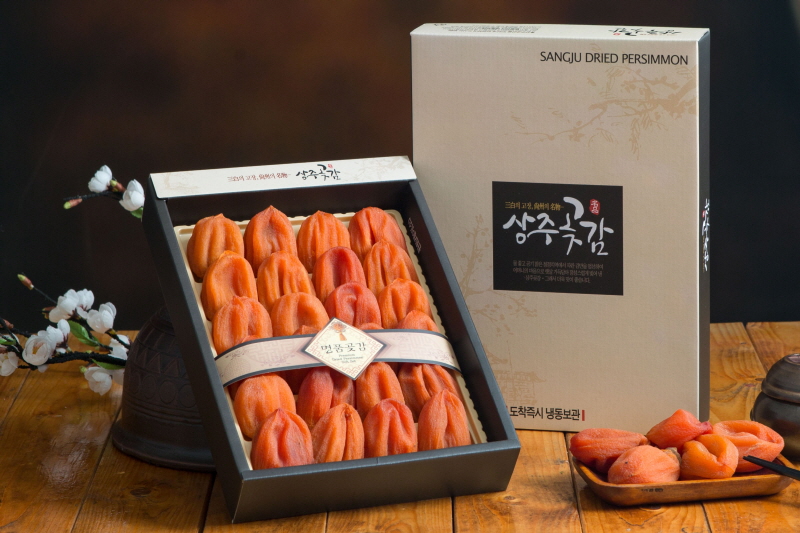 상주곶감 선물세트 건시 1호 20과-24과 800g 설날 구정 명절선물 꽃감