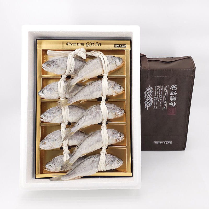 명절선물 영광 법성포 오가굴비 선물세트 1kg 10미 참조기 굴비