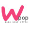 더블유팝 스토어 로고