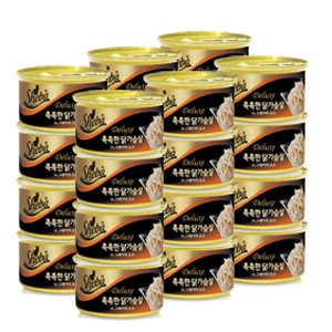 Sheba 쉬바캔 닭가슴살+그레이비소스 85g x24개 - 메인 이미지