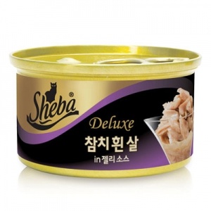 Sheba 쉬바캔 참치흰살+젤리소스 85g - 메인 이미지