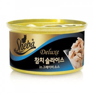 Sheba 쉬바캔 참치슬라이스+그레이비소스 85g - 메인 이미지