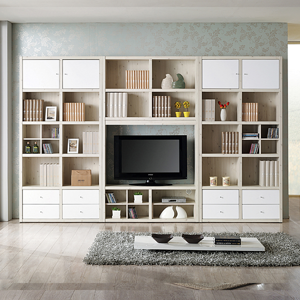 2000시스템책장 수납형3000~3700 TV장세트 거실장 거실책장