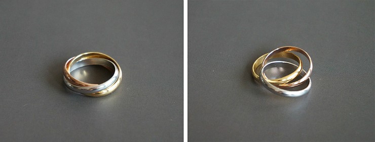 <b><p>925 silver Tricolor ng</p></b><b><p>925 シルバー 三色のリング</p></b><br /><br /><p align='center'>