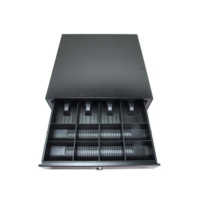 중고 금전함 포스 금고 POS 돈통 식당 카운터 캐쉬박스 현금통 EC-410(블랙) - 메인 이미지