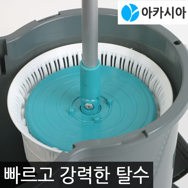 회전 걸레 회전식물걸레 스핀 밀대 통돌이청소기 A타입 - 상세 이미지 4