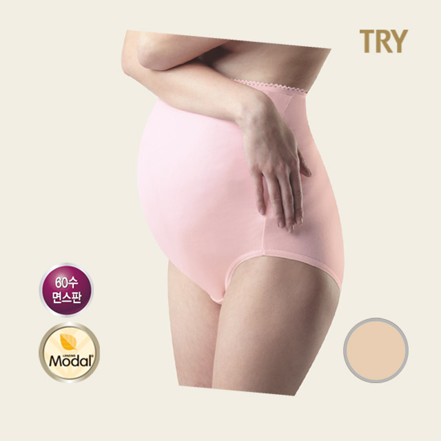 TRY 면스판 임부팬티 2매입 - 상품 이미지