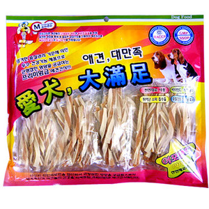 만도 애견대만족 어포샌드 트위스트 사사미 400g - 상품 이미지