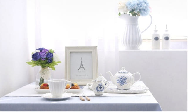 Casa Blue 540ml Teapot 3443F Tea Time Set European