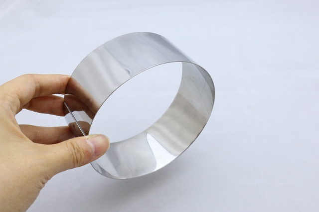 쿡툴즈 스테인레스 원형 무스링 케이크 떡 원형틀 미니 - 상세 이미지 3