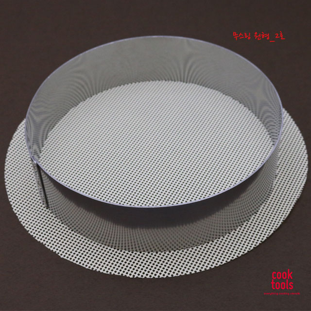 시루밑 실리콘매트 푸드매쉬 만두깔개 실리콘시트 22cm - 상세 이미지 3