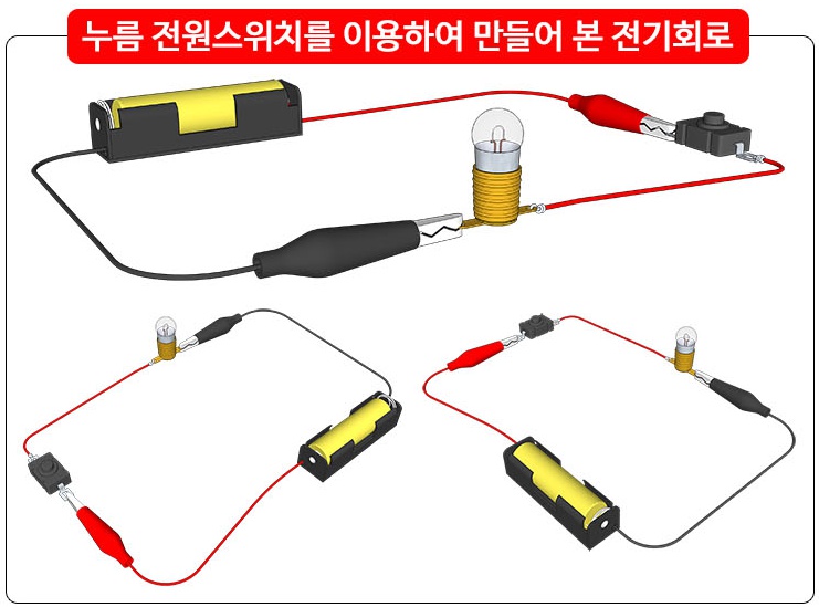 꼬마전구 연결 세트 기초회로 키트 1인용 과학실험재료 - 상세 이미지 3