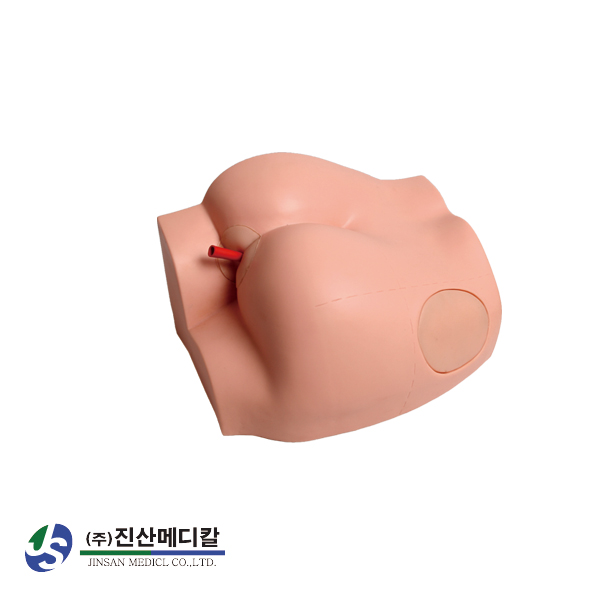 엉덩이 근육 주사 실습 모형 교육 학원 실습 교육용 간호사 실습용 - 메인 이미지