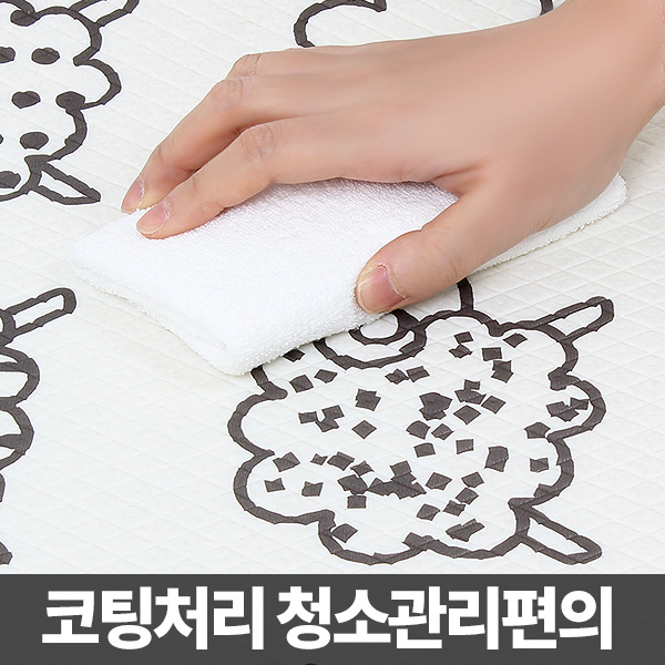 층간소음놀이방매트 플레이 어린이집 유치원 자동차도로 동물농장 양면대 170x140cm2개 - 상세 이미지 4