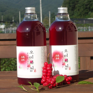 문경 오미자청 원액 엑기스 1L 2병 맛있게 먹은 솔직 후기 - 상품 이미지 1