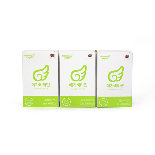 메가비타민C 3000mg (비타민엔젤스 고용량 비타민C 3gX90포 3개월분) 이미지 2
