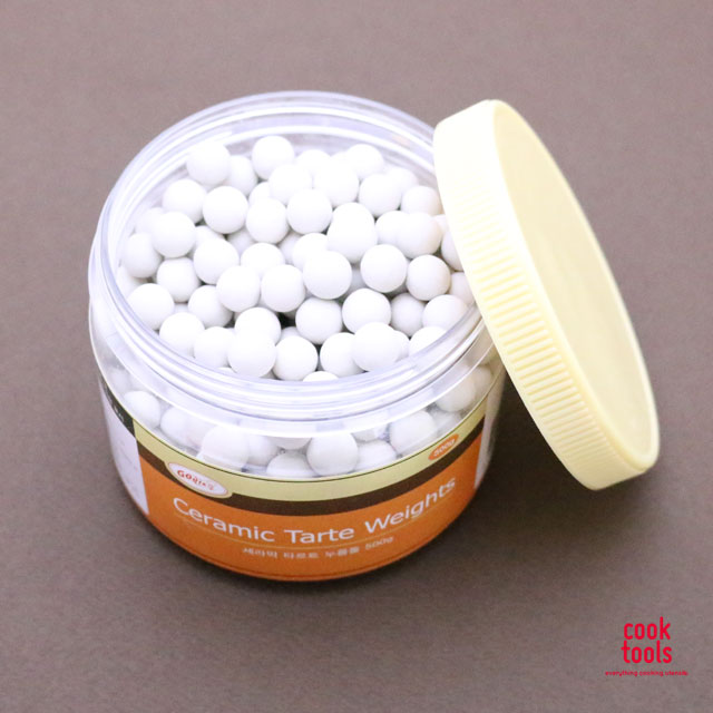 세라믹 타르트 누름돌 파이 반죽 누름판 500g - 상품 이미지