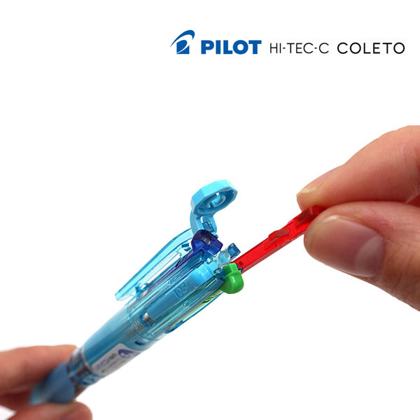 PILOT 하이테크 볼펜 하이테크C 콜레토 볼펜 3색 홀더 이미지 2