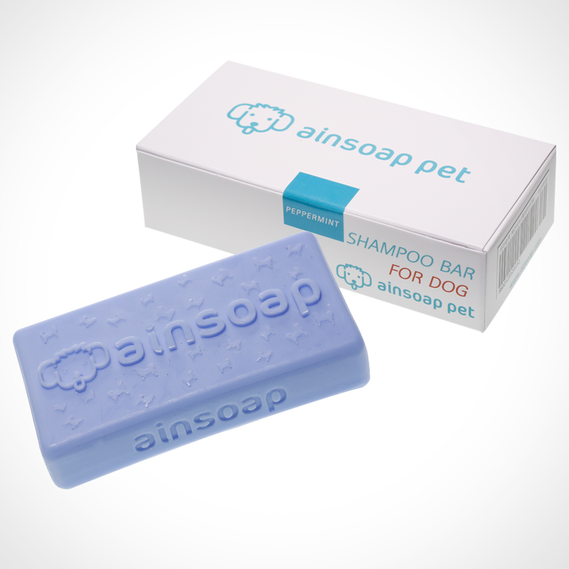 천연 애견샴푸 고체형 페퍼민트향
